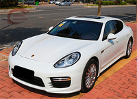 Pour Porsche Panamera 970 2014-2016, pare-chocs avant de style turbo en matériau PP amélioré, pare-chocs avant, feux antibrouillard