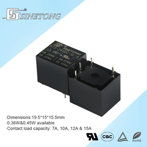 Relés de Potencia de Alto Voltaje SINETONG 973-24VDC 10A DC24V de 4 Pines para PCB para Electrodomésticos - Product Image 3