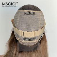 Perruque Lace Front 13x6 en Cheveux Humains Vierges Malaisiens, Ondulation Body Wave, Brun Foncé, Mouvement Naturel, Sangle Réglable, 100% Cheveux Humains