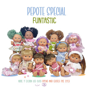 Muneca Pepote Funtastic Special Fantasy Display 8 Unidades Spanish Hot Selling Cartoon Doll Manufacturer Spain - Product Image 2