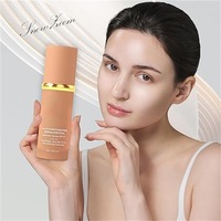 Fond de teint 4 en 1 - Fond de teint changeant de couleur, spectre moyen avec SPF 50, correcteur liquide hydratant hypoallergénique