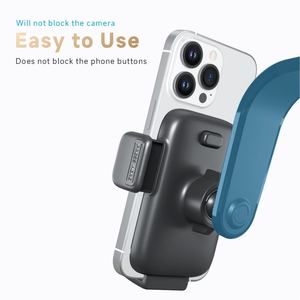 Coese 360 ° ajustável Air Vent Car Phone Holder Rastreamento Inteligente Impermeável Flexível Mecânica Apertado Bloqueio Grampo para Uso de Mesa - Product Image 5