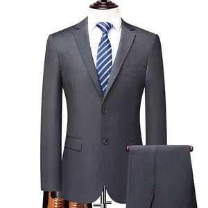 Business men's suits wholesale spring and summer models non-iron formal fit suit jacket single piece suit jacket