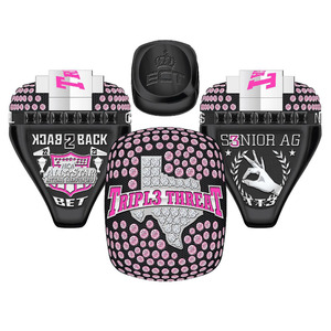 Anillo de campeones de equipo de alta calidad de voleibol de softbol personalizado - Product Image 3