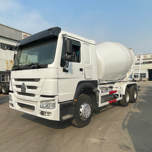 Camión Mezclador de Concreto HOWO 6x4 de 10-12cbm de <span class=keywords><strong>Segunda</strong></span> <span class=keywords><strong>Mano</strong></span>, 371HP, Euro 2, Camión Mezclador de Cemento de Uso Pesado a Precio Económico - Product Image 1
