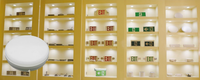 Lustre suspendu moderne en bois miniature à 10 lumières avec télécommande LED pour la maison et le bureau