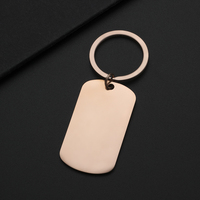 Ywyougang Porte-clés pendentif en acier inoxydable couleur unie, style dessin animé vintage, personnalisable avec logo, gravure laser, vente en gros