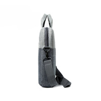 Vente flash - Étui pour ordinateur portable en cuir PU souple avec support intégré pour ordinateur portable de 13, 14 et 15 pouces