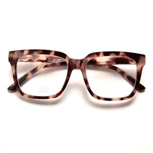 Lunettes de lecture carrées surdimensionnées sans ordonnance OEM, unisexe, monture PC dégradée, charnière à ressort, verres grossissants, vente en gros - Product Image 6