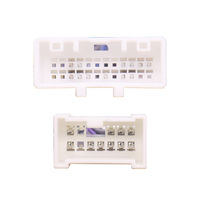 Adaptateur de boîtier Canbus 16 broches pour Renault Captuer Clio /Express 2021 avec faisceau de câbles autoradio Android