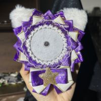 Penyangga Lencana Telinga Kucing Lucu Gaya Jepang, Cocok untuk 58-65 Mm, Aksesori Tas Anime Ita Buatan Tangan, Baki Pajangan Kancing