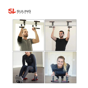 Estante de realce multifuncional para entrenamiento de fuerza, barra de soporte de realce, dispositivo muscular para Fitness, marco de puerta ajustable, manijas de barra extraíble - Product Image 6