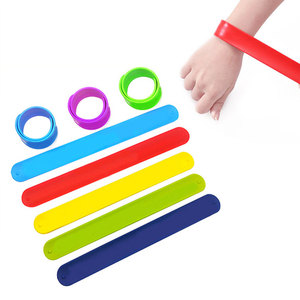 Gelang Silikon Karet Custom Logo Grosir, Gelang Snap Lebar, Gelang Silikon Kosong Daur Ulang - Product Image 5