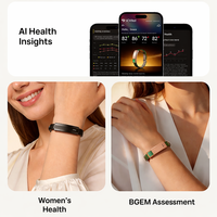 JCVital V10 Akıllı Bileklikler OEM ODM Sağlık Bilekliği Sağlık Takip Bantları Uyku Aralığı Dağılımı Stres Trendi Bandı