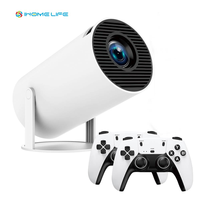 Projecteur intelligent portable HY300PRO Game Mini Android 11, console de jeux vidéo 2-en-1, plus de 30000 jeux, WiFi, 2 Go de RAM, 4K, pour la maison et l'extérieur