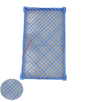 Panier en plastique perforé empilable, ultra-plat, haute ventilation, prix de gros, fourni par le fabricant