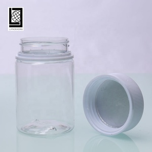 Envases Redondos Rectos de Plástico PET para Medicamentos, Frascos para Píldoras y Cápsulas de 120 ml con Tapa de Rosca a Prueba de Niños - Product Image 3
