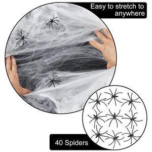 Decoraciones <span class=keywords><strong>de</strong></span> Halloween <span class=keywords><strong>Tela</strong></span> <span class=keywords><strong>de</strong></span> <span class=keywords><strong>araña</strong></span> <span class=keywords><strong>artificial</strong></span> Telaraña elástica blanca <span class=keywords><strong>para</strong></span> accesorios <span class=keywords><strong>de</strong></span> escena <span class=keywords><strong>de</strong></span> fiesta <span class=keywords><strong>de</strong></span> miedo Accesorios <span class=keywords><strong>de</strong></span> decoración <span class=keywords><strong>de</strong></span> Casa <span class=keywords><strong>de</strong></span> terror - Product Image 3