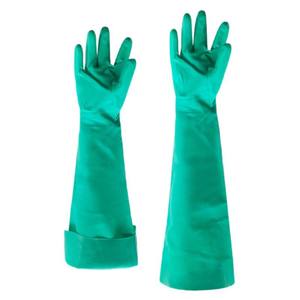 Gants de protection chimique en nitrile Hikari 45cm 60cm, qualité industrielle, texture lisse, non stériles, pour la fabrication mécanique - Product Image 2