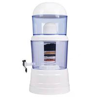 Meilleures Ventes : Pot Filtrant d'Eau Minérale en Céramique à 5-8 Étapes, Distributeur d'Eau Potable Directe, Purificateur d'Eau par Gravité de Bureau