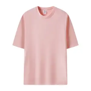 Personalize Tshirt Own Brand Print On Demand Dropshipping 100% Cotton Boxy Vendors For Tshirt Embossed T-shirt