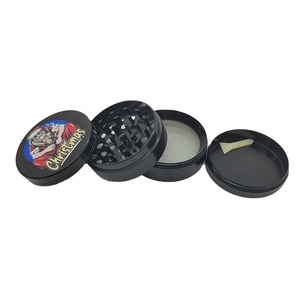 Molinillos de hierbas de aleación de Zinc con estampado UV para fumar fábrica al por mayor nuevos y convenientes para almacenamiento de tabaco accesorios en caja - Product Image 3