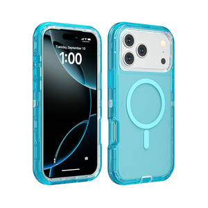 Funda transparente para móvil Apple <span class=keywords><strong>iPhone</strong></span> 18 Pro Max 17 Air 16, compatible con carga inalámbrica, funda magnética transparente para 18 Pro, MOQ 500 unidades. - Product Image 4