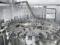 Ligne complète de rinçage, remplissage et bouchage de bouteilles PET 3-en-1 entièrement automatique pour usine d'eau – Projet clé en main avec ingénieur disponible