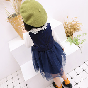 Robe de fête tutu pour filles, vêtements pour enfants de Guangzhou, couleur violette, pour anniversaire, provenant d'un magasin de vente en ligne - Product Image 5