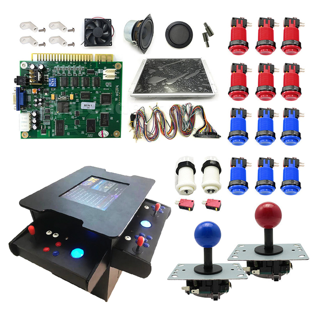 Direct Sale Arcade Kit Arcade 3d Game Console Kit 60 in 1 Pandoras Kit Encoder Control Card