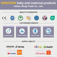 Elinfant nouveau-né 4 pièces/ensemble taille unique toutes les couches lavables réutilisables pour garçons et filles couches bébé sans inserts