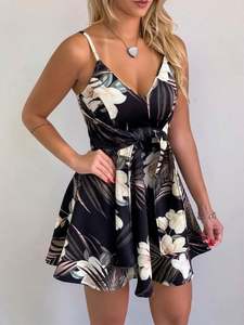 2021 dernières conceptions de robe robe d'été décontractée mode dame robe de femme en gros - Product Image 6