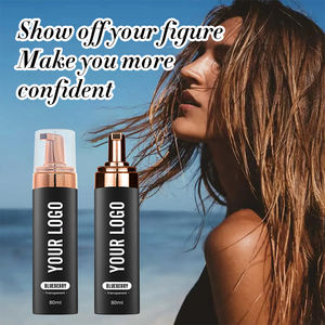 Mousse de bronceado natural sin sol, <span class=keywords><strong>bronceador</strong></span> corporal de espuma bronceadora de larga duración, espuma rápida, loción autobronceadora de media a oscura, <span class=keywords><strong>Solarium</strong></span> - Product Image 3