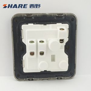 Condividi qualità garantita colore nero BS standard condizionatore d'aria 3 Pin spina 15 A presa commutata 86*86 con Rohs/CE/sciabola - Product Image 4