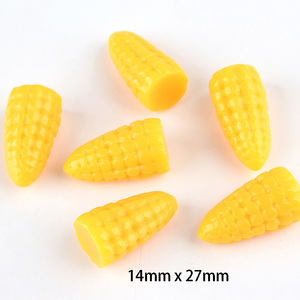 Prix de gros Lovely Faux pois de maïs cacahuète Design Flatback Cabochon en résine <span class=keywords><strong>Craft</strong></span> - Product Image 2