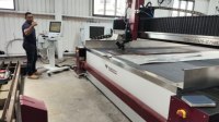 Machine de découpe jet d'eau 3000x1500mm 3 axes CNC pour le traitement du verre, de la pierre et des carreaux, avec certification CE et support technique