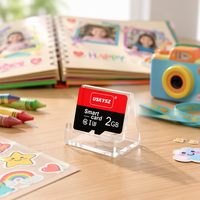 Carte mémoire OEM avec logo personnalisé, modèle SPI 2 Go 4 Go pour appareil photo numérique pour enfants, album photo pour enfants, U1 haute vitesse, longue durée de vie
