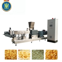Machine à fabriquer des boules de maïs extrudées croustillantes et des baguettes de fromage pour collations, de l'usine de Jinan