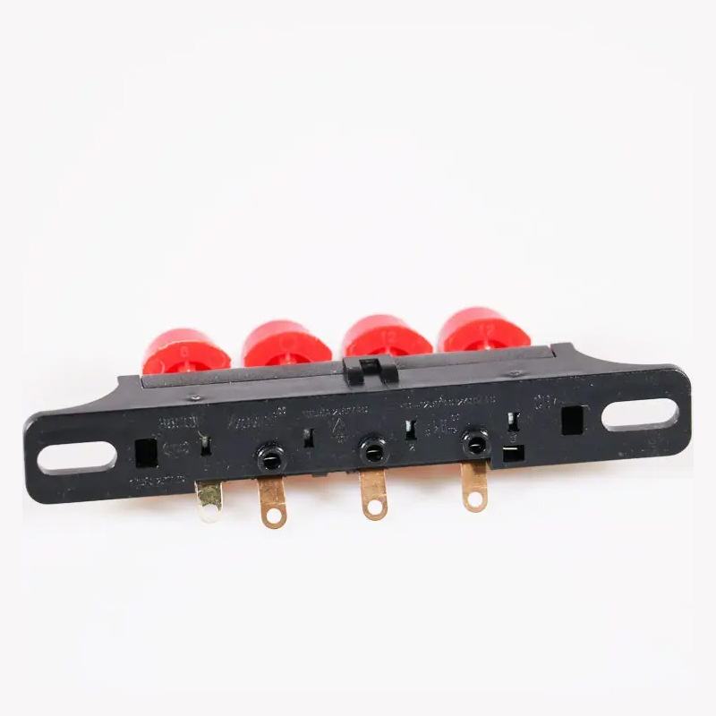 Source Factory Supply Wholesale 3800-4C Fan Keyboard Switch 4-Key Three-Speed Made in China Bulk Discount