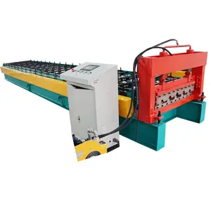 Chinese Fabrikant Metaal Ibr Dakplaat Maken Machine Trapeziumvormige Paneel Rolvormmachine