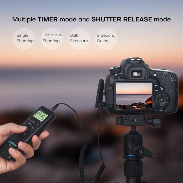 Time Lapse Intervalometer Remote Timer Release for Brand New, Original, One-year Warranty