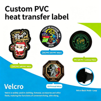 Badge tactique personnalisé en PVC 2D/3D, patch en caoutchouc souple, transfert thermique en silicone, logo en relief avec fermeture auto-agrippante