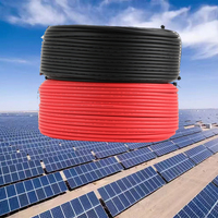 Doppeladriges Solar kabel 1,5mm 2,5mm 4mm 6mm 10mm XLPE-isoliertes verzinntes Kupfer leiter 0,6/1kV Solarpanel-Photovoltaik kabel