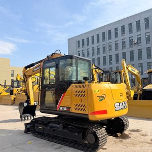 Mini-excavatrice hydraulique Sany Sy75c Sany75c Pro de 7 tonnes en excellent état à prix avantageux, avec boîte de vitesses, moteur et pompe, pour travaux de terrassement domestique - Product Image 6