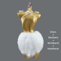 Robe de danse latine à plumes, costume de compétition professionnel à franges, tenue de danse Samba style Blackpool pour femmes