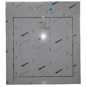 Bac de collecte des déchets résidentiels en acier inoxydable SS304 pour appartements, avec poignée en L, Australie, 435*435, porte d'entrée pour bac à déchets - Product Image 6