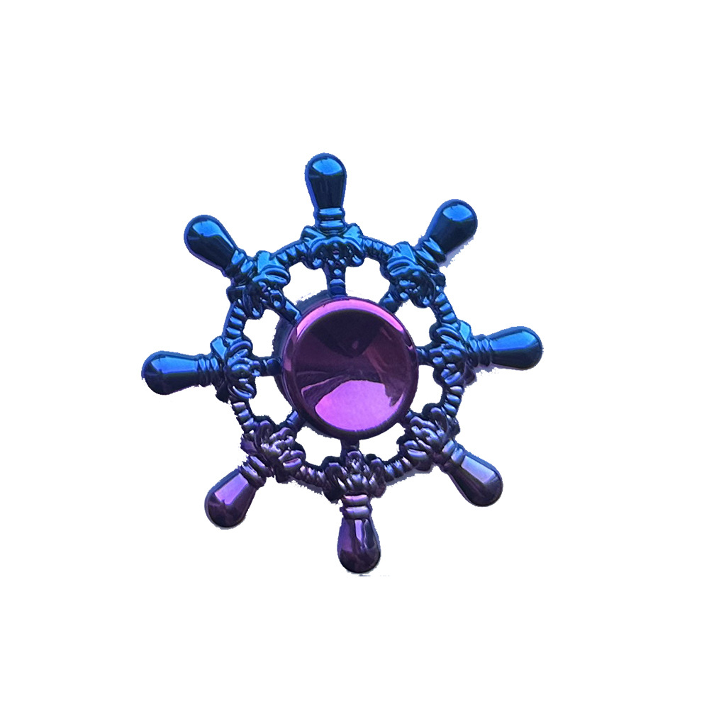 Nouveau gouvernail de navires colorés dégradés
