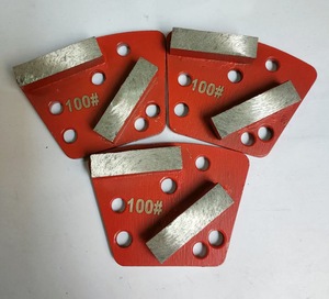 Đá mài 16 #   Đĩa mài kim cương hình thang, miếng mài kim loại dùng cho sàn bê tông - Product Image 3