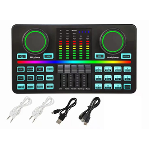 Tarjetas <span class=keywords><strong>de</strong></span> <span class=keywords><strong>Sonido</strong></span> USB Profesionales para Grabación en Estudio y Transmisión en Vivo con Alimentación Phantom <span class=keywords><strong>de</strong></span> 48V a Precio Económico - Product Image 2