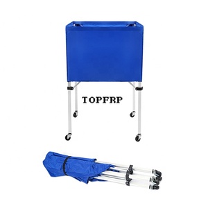 High Quality <b>Foldable</b> Volleyball Basketball Football Tennis Ball <b>Cart</b> with Wheels - Product Image 6